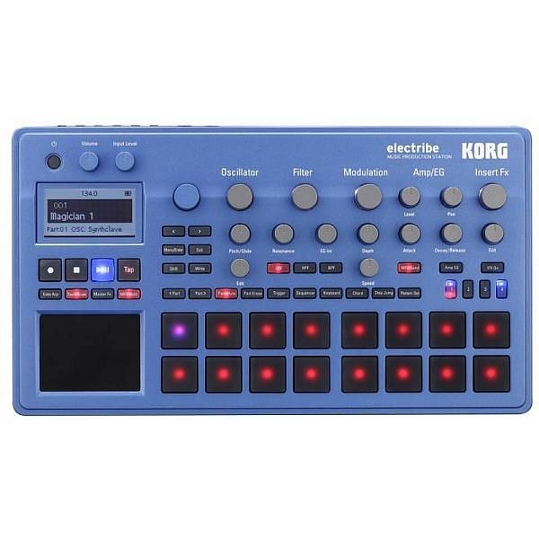 korg electribe 2 bl - versione blu del korg electribe 2