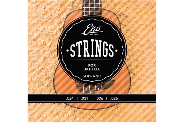 eko ukulele soprano string set