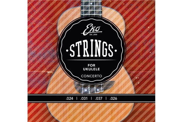 eko ukulele concert string set