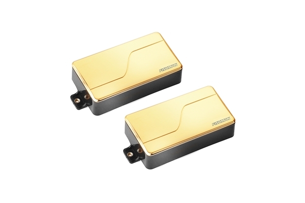 fishman prf-mhb-sg2 fluence modern humbucker 6 corde, gold, set/2