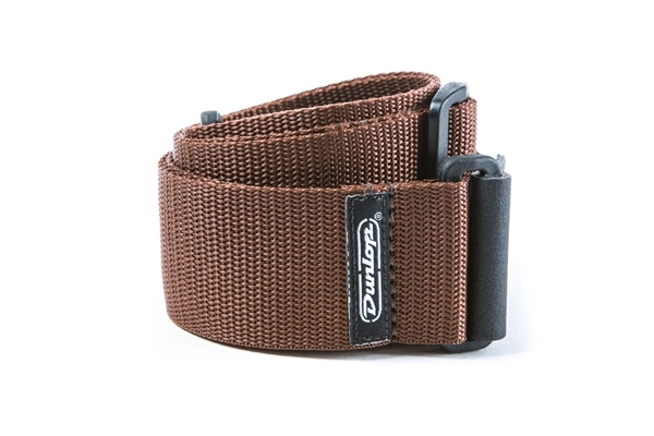 dunlop d07-01br poly strap brown