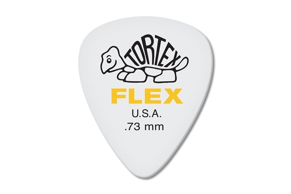 dunlop 428r.73 tortex flex standard .73 mm bag/72