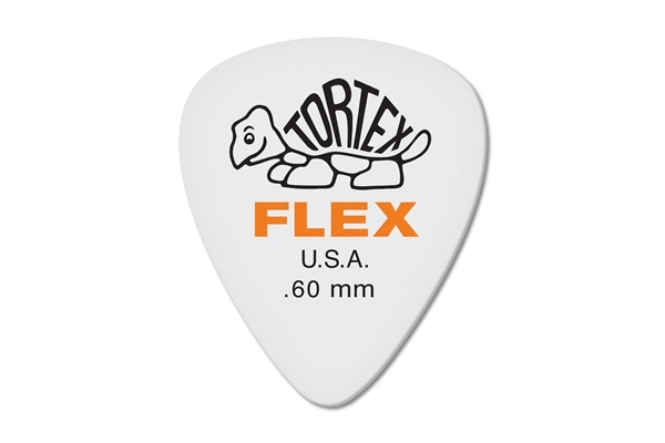 dunlop 428r.60 tortex flex standard .60 mm bag/72