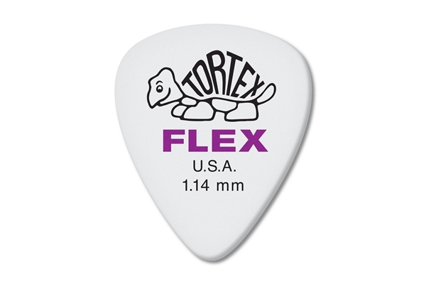 dunlop 428r1.14 tortex flex standard 1.14 mm bag/72