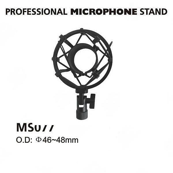 extreme ms077 shock mount sospensione elastica microfono da studio ( shockmount ragno ) d 46-48 mm