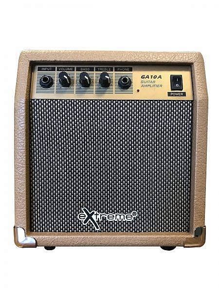 extreme ga-130 amplificatore per chitarra 10w in tweed