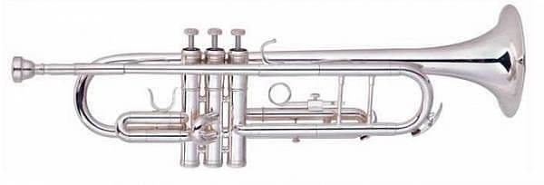 extreme jbtr-01-sl tromba in sib corpo in ottone con finitura argento laccato - set completo