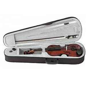 alysee vn40 violino 3/4 in ebano con archetto e astuccio