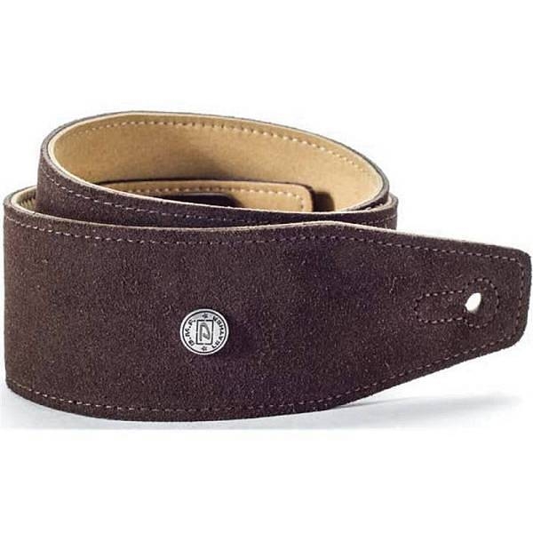 dunlop bmf-s02 strap suede mahogny