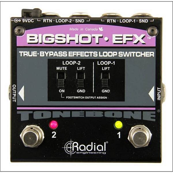 radial big shot efx rev2 - effects loop switcher