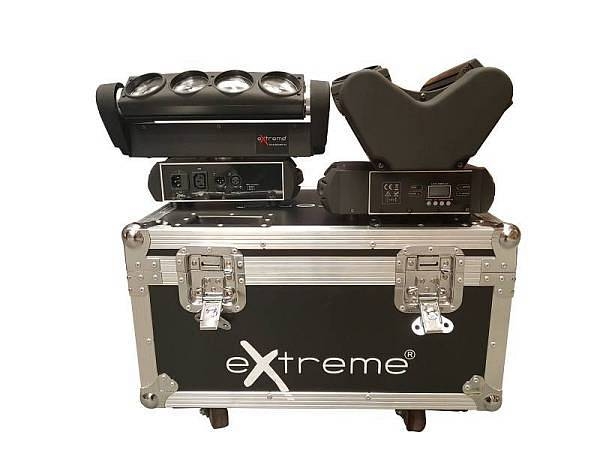 extreme dualbeam 812c bundle coppia 2 testa mobile + case in omaggio