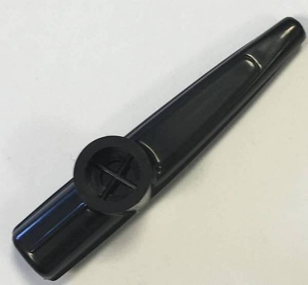 extreme ka-2-bk kazoo in abs ed alluminio colore nero