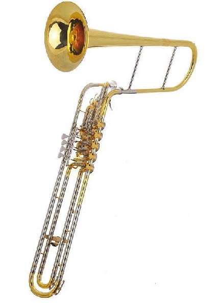 extreme cimbasso key-f in fa finitura dorata laccata