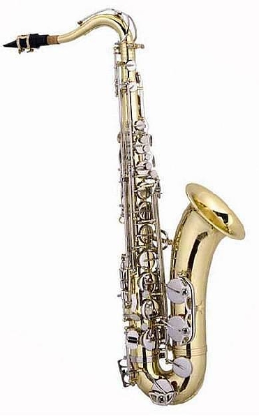 extreme jbts-08 sax tenore in ottone con chiave del fa# acuto finitura oro laccato