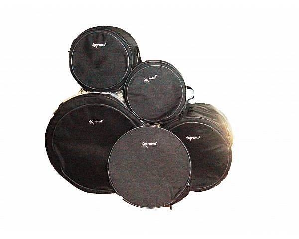 extreme gun bag drum set borse per batteria da 5 pezzi 22 16 14 13 12