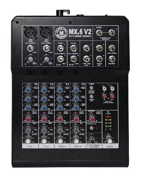 topp pro mx6v2 - mixer compatto