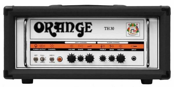 orange th30h bk - testata valvolare