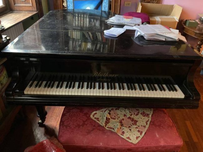 vendo pianoforte blüthner