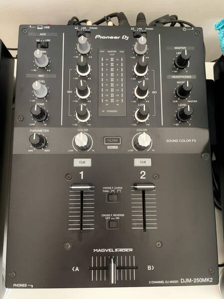 mixer pioneer dj djm 250 mkii