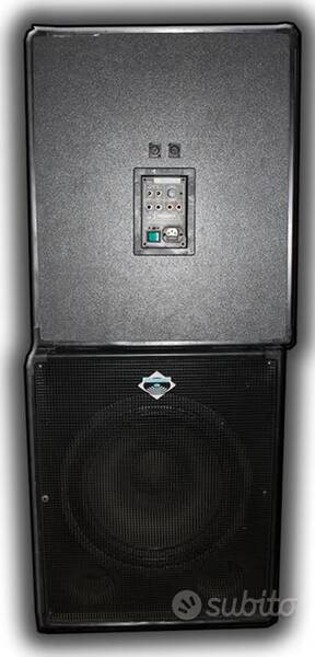 2 subwoofer shonner 500w