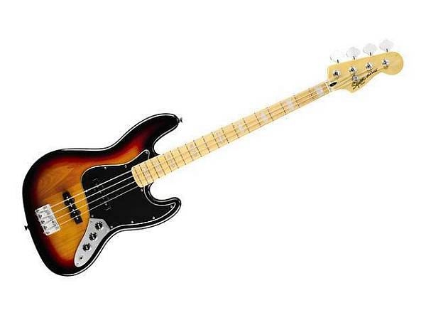 squier by fender vintage modified jazz bass 77 mn 3c sunburst