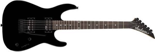 jackson js series dinky js11   chitarra elettrica amaranth fingerboard gloss black