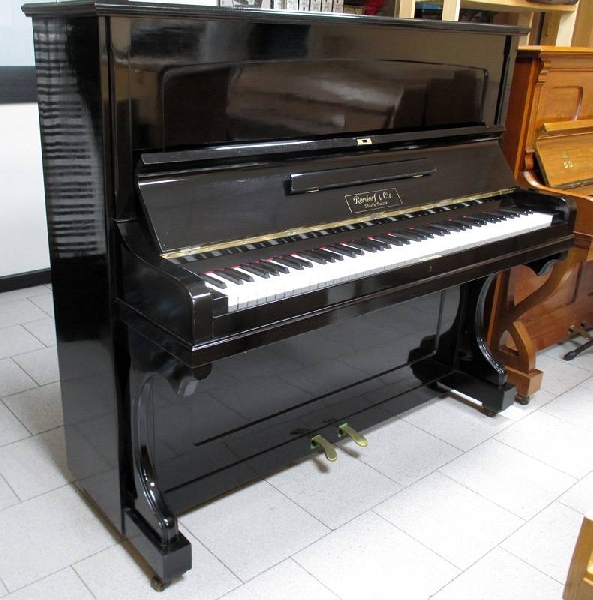 rordorf  c pianoforte acustico verticale depoca   nero gommalacca