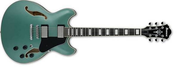 ibanez as73olm olive metallic