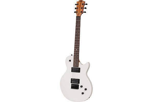 lag guitars imperator i66 wht