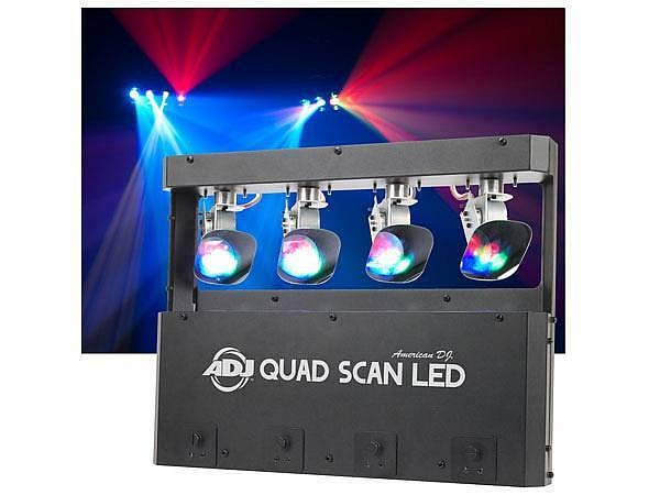 american dj quad scan led