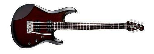 sterling by music man jp 60 prb john petrucci   pearl red burst