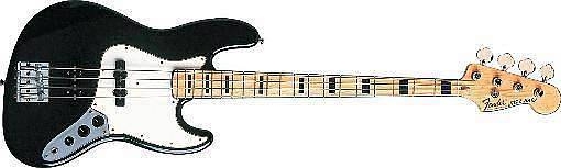 fender geddy lee jazz bass mn black