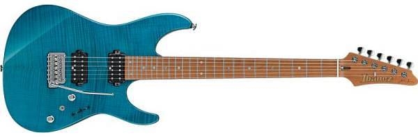 ibanez mm1 tab transparent aqua blue   martin miller signature