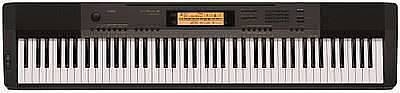 casio cdp 230 bk pianoforte digitale compatto   nero   leggio e pedale inclusi