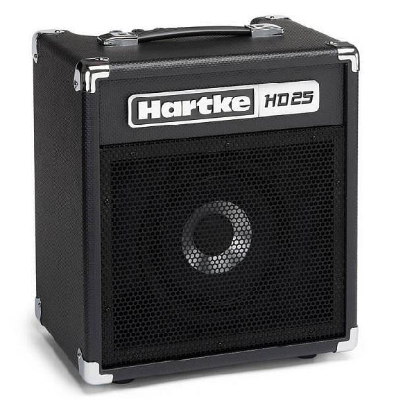 hartke hd25   1x8   25w   amplificatore combo per basso