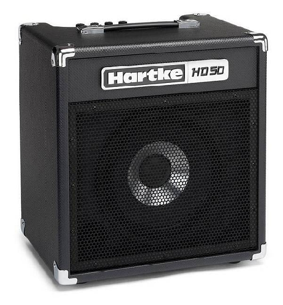 hartke hd50   1x10   50w   amplificatore combo per basso