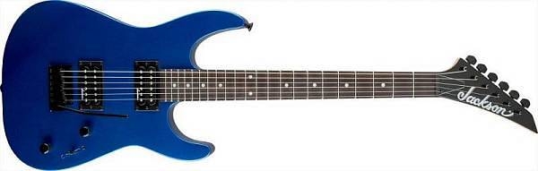 jackson js series dinky js11 amaranth fingerboard metallic blue