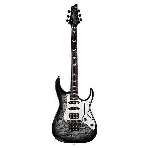 schecter banshee extreme 6 fr cb charcoal burst