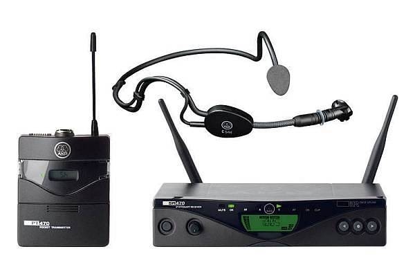 akg wms470 bd1 sports set  7941   8059 mhz   radiomicrofono archetto per aerobica e fitness