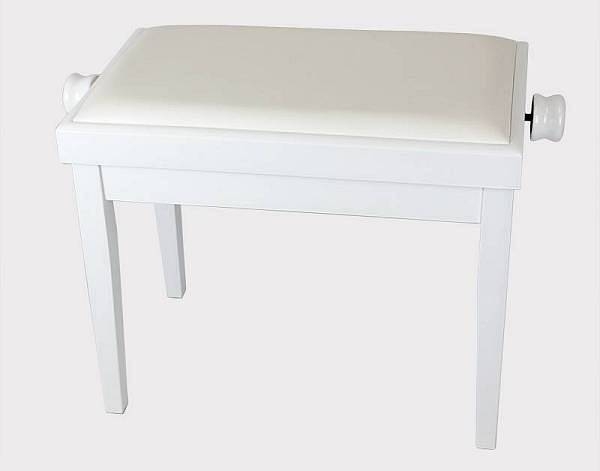 weisbach pj 018 wh   panchetta per pianoforte in legno   colore bianco