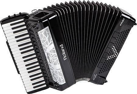 roland fr 8x bk fisarmonica v accordion a tastiera