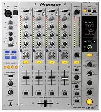 pioneer dj   djm 850 s   silver