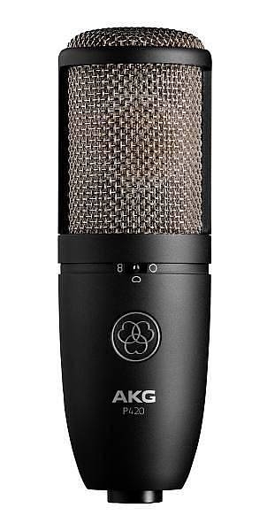 akg p420   microfono a condensatore a diaframma largo