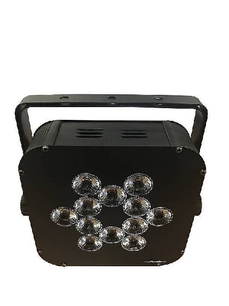 extreme wifive par 1215 parled a batteria wireless con controllo dmx