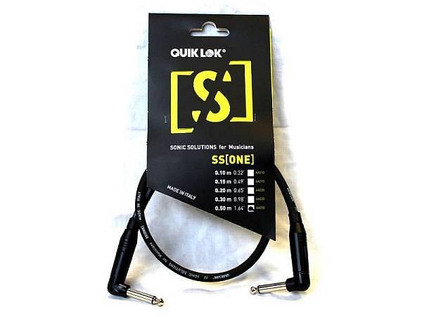 quik lok sonic solutions one aa050   cavo jack high definition   made in italy