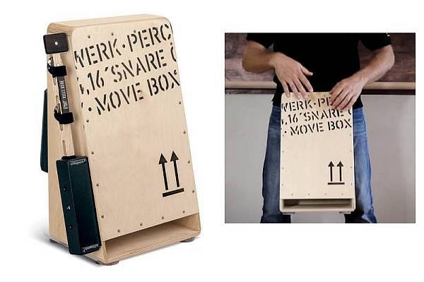 schlagwerk mb 110   move box cajon   con heck 110