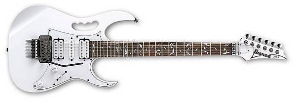 ibanez jemjr wh   white   steve vai signature