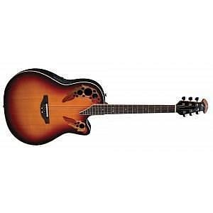 ovation standard elite deep contour cutaway new england burst