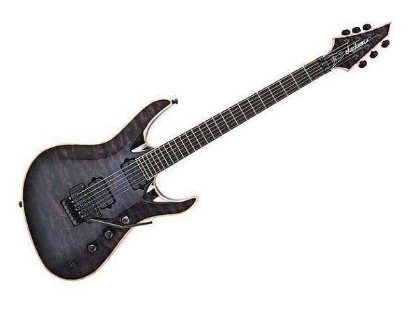 jackson chris broderick soloist 6 eb transparent black