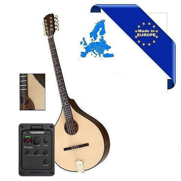 hora bouzouki concert irlandese amplificato fishman presys 101 top abete massello